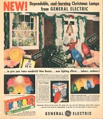 Ge 1958 Ad Christmas Advertising Christmas Ephemera Vintage Christmas Lights