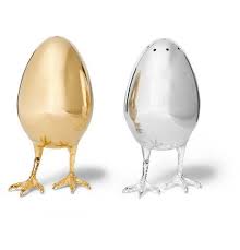 Sterling Silver Bird Salt And Pepper Shakers Silver Sterling Silver And Gold Gilded Salt And Pepper Shakers Asprey Asprey Salt Pepper Shakers Luxury Tableware