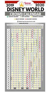 Disney World 2020 2021 Crowd Calendar Best Times To Go Wdw