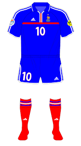 France » squad euro 2000 holland/belgium. France At Euro 2000 Six Games Five Kit Combinations And A Crest Oddity Museumofjerseys Com