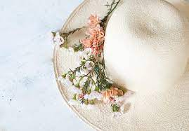 How to decorate hats with flowers. Diy Fresh Flower Hat Collective Gen