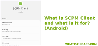Maybe you would like to learn more about one of these? What Is Scpm Client