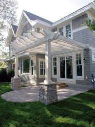 You can add a rustic touch to your home by choosing a wooden roof for the porch. Top 60 Patio Roof Ideas Covered Shelter Designs