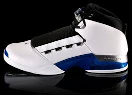 air jordan 17 original white college blue black jordan