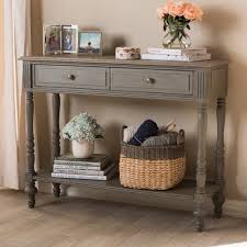 Baden Console Table Birch Lane Farmhouse Console Table Decor Console Table