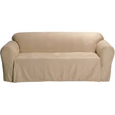 You can return the item for any reason in new and unused condition: Microsuede Solid Sofa Drop Skirt Slipcover 11341695 Greatofferstock Com Shopping Big Discounts On Sofa Slipcovers