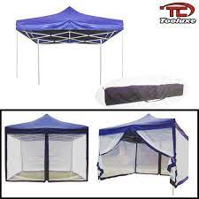 10 X 10 Canopy W Mosquito Net Easy Fold Fold Able Outdoor Yard Tents Camping 837013616542 Ebay Canopy Tent Outdoor Gazebo Tent Canopy Tent