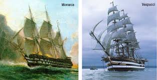 La nave scuola amerigo vespucci è l'emblema della marina militare: La Amerigo Vespucci Figlia Dell Avanguardia Borbonica Il Blog Di Angelo Forgione