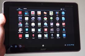 Tablets fall somewhere between smartphones and laptops. Acer Iconia Tab A200 Review Digital Trends
