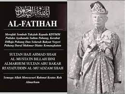 5 das tembakan meriam (kemangkatan ayahanda paduka sultan pahang). Sultan Ahmad Shah Mangkat Youtube