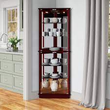 Shop over 150 top lighted curio cabinet and earn cash back all in one place. Andover Mills Woen Lighted Curio Cabinet Reviews Wayfair