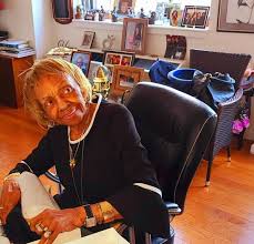 Cissy Houston celebrating her birthday back in 2020. Today she turns  91🎂💜🙏🏽