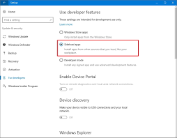 How To Enable Windows 10 To Sideload Apps Windows Central
