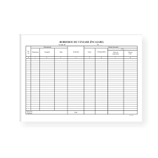 Daca nu, ce document contabil poate fi utilizat? Borderou Vanzare Incasare A4 Ai Formulare