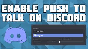 How To Enable Push To Talk On Discord Turn On Ptt In Discord Youtube