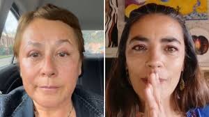 Al borde del llanto, Alina Lozano reacciona a la sorpresiva muerte de  Sandra Reyes: “Me pegó duro”