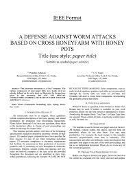 Adding ieee reference section in microsoft word. Ieee Format Paper Template For Research Review Paper Pertaining To Template For Ieee Paper Format In Word Best T Ieee Format Paper Template Word Template