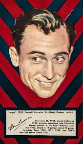 Denis Cordner -Melbourne FC -VFL Argus 1953