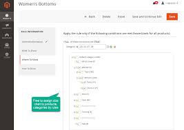 Size Chart For Magento 2