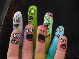 فن الرسم على الأصابع والأيدي صورة ١ Finger Art Funny Fingers Finger Fun