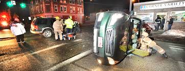 Lewiston rollover sends passenger to the hospital