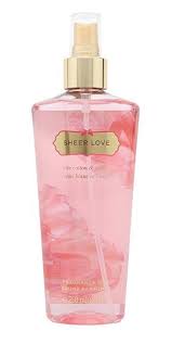 Victoria Secret Sheer Love White Cotton Pink Lily Fragrance Mist Fragrance Fragrance Mist Victoria Secret Fragrances