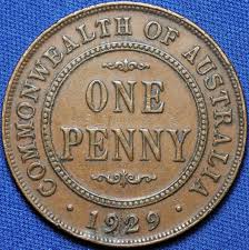 1929 Indian Obverse Australian Penny Tdk Apdc Resource