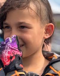 12-year-old Harry Schofield got DQ'ed for this 360 adventure over the  weekend at the British Cycling BMX National Series in Manchester … we  expect he knew it was coming but we wish