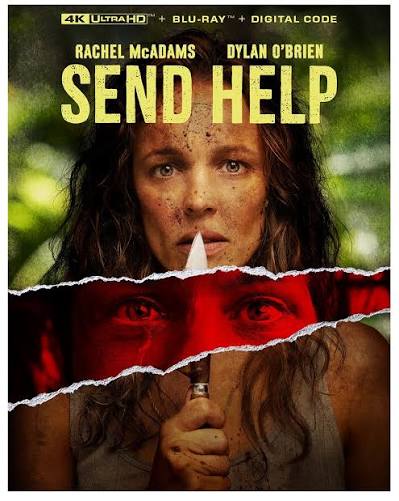 Sam Raimi's Send Help washes onto digital, 4K, Blu-ray and DVD. #SendHelp  #SamRaimi #RachelMcAdams #DylanOBrien #20thCenturyStudios  https://www.hollywoodmatrimony.com/send-help-announce