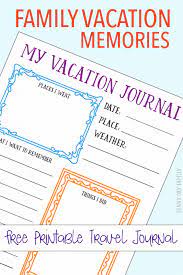 20 Free Printable Road Trip Activities And Games For Kids Kids Travel Journal Vacation Journal Vacation Memories