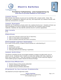 Illustrated wiring diagrams for home electrical projects. Lesson Plan Template