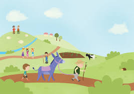 O Velho, o Rapaz e o Burro" on Behance