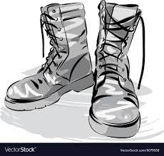 Check spelling or type a new query. Old Army Boots Military Leather Worn Boots Vector Graphic Illustration Download A Free Preview Or High Quality Adobe I Shoes Drawing Draw Boots Combat Boots