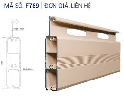 Cửa cuốn Đức Fucodoor F789, hình ảnh cửa cuốn khe thoáng