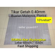 Asalnya tikar getah ini dijual rm8.50 semeter. Tikar Getah Florica Buatan Malaysia Tebal 0 40mm 1 53m X 1m Shopee Malaysia