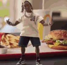 Your daily dose of fun! Travis Scott Mcdonalds Gif Travisscott Mcdonalds Fries Discover Share Gifs