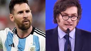 Messi diz que muitos argentinos estão “passando dificuldades”; Milei reage