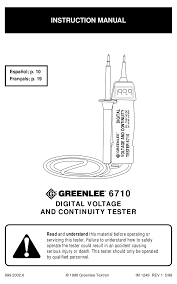 Also, i recommend you to create a resistor divider circuit to reduce the voltage level because if your input power supply drops down, the arduino would feed directly from analog input which is undesirable. Greenlee 6710 Instruction Manual Pdf Download Manualslib