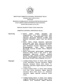 20210327 contoh soal uambn mts 2017 gunakan tombol download yang tersedia kemudian buka link download yang muncul. Sk Dirjen Tentang Pos Pny Uambn 2017