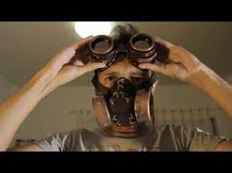 How To Make A Diy Steampunk Gas Mask Tutorial And Pattern Halloween Costume Idea Youtube Steampunk Gas Mask Gas Mask Gas