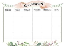 Endlich Wieder Schule Gratis Stundenplan Zum Ausdrucken Titatoni Stundenplan Stundenplan Ausdrucken Stundenplan Schule