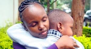 Peris Hugging Jason