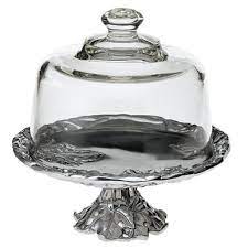 Arthur court has been one of my favorite designers for home entertaining for years. Arthur Court Grape 8 Inch Footed Plate With Glass Dome Walmart Com Walmart Com