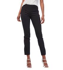 Maurice Cropped Black Dress Pants