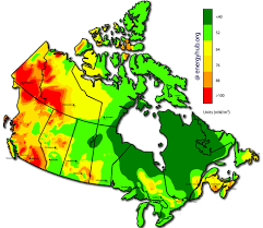 Solar Energy Maps Canada Every Province
