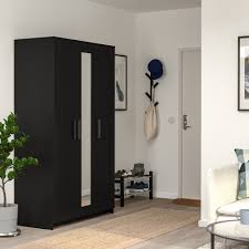 Brimnes Wardrobe With 3 Doors Black Ikea Black Brimnes Doors Ikea Wardrobe Brimnes Kleiderschrank Ikea Kleiderschrank Ikea