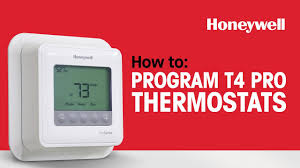 Most programmable thermostats have very similar options and settings. How To Program Honeywell T4 Pro Thermostats Youtube