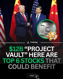 A $12 BILLION race for rare earths has begun. 🇺🇸 "Project Vault" is here,  and it's designed to break China's grip on the critical minerals supply  chain. THE NEWS: • Trump's '$12B