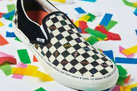 Vans Celebrates Pride 2019 With Love Printed Footwear Pack In 2020 Vans Vans Classic Slip On Sneaker Footwear