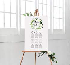 Custom Seating Chart Printable Table Chart Botanical Wedding Etsy In 2021 Seating Arrangement Wedding Wedding Reception Seating Arrangement Wedding Seating
